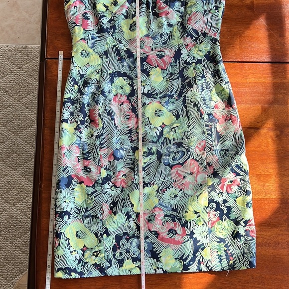 Tahari, Arthur S Levine petite floral, print sheath dress, size 4P - Picture 3 of 8